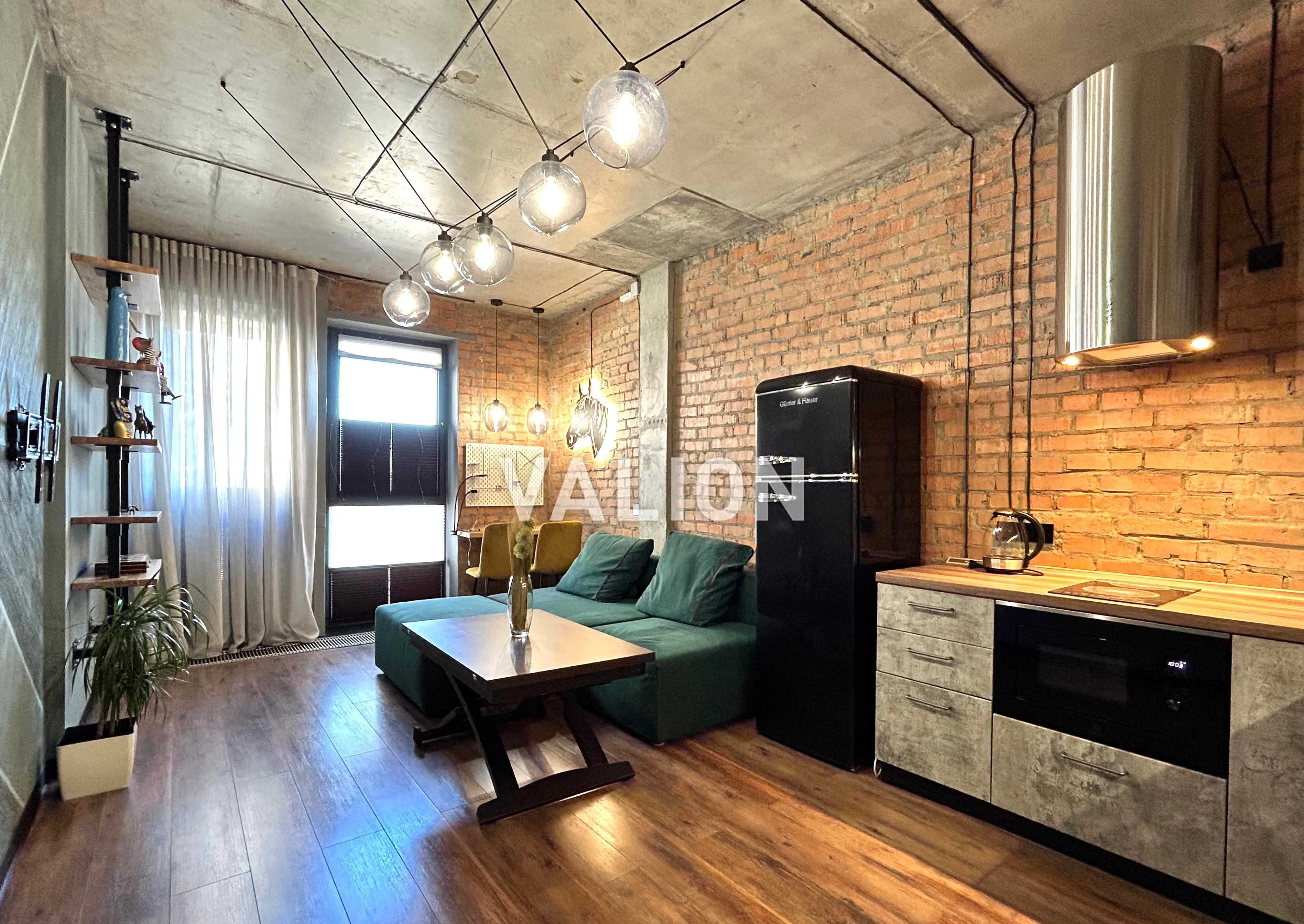 Продаж, без %: 1к квартира 50м2 у стилі Loft на 3пов./9 в ЖК Rybalsky