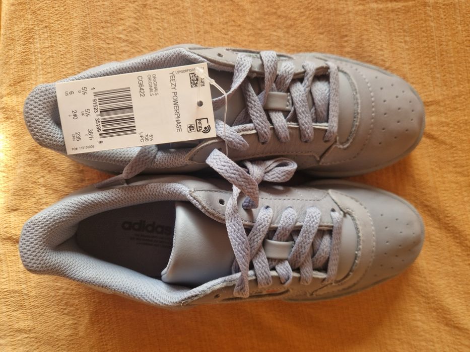 Adidas Yeezy Powerphase Calabasas Grey EU 38.5 / US 6