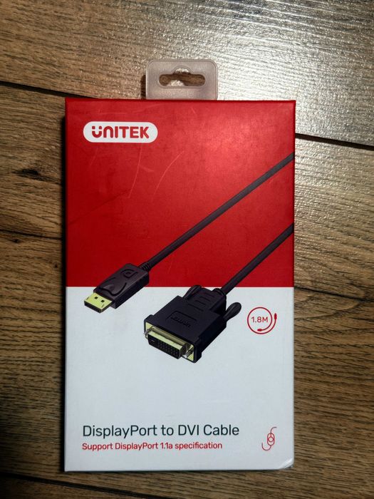 Unitek DisplayPort na DVI