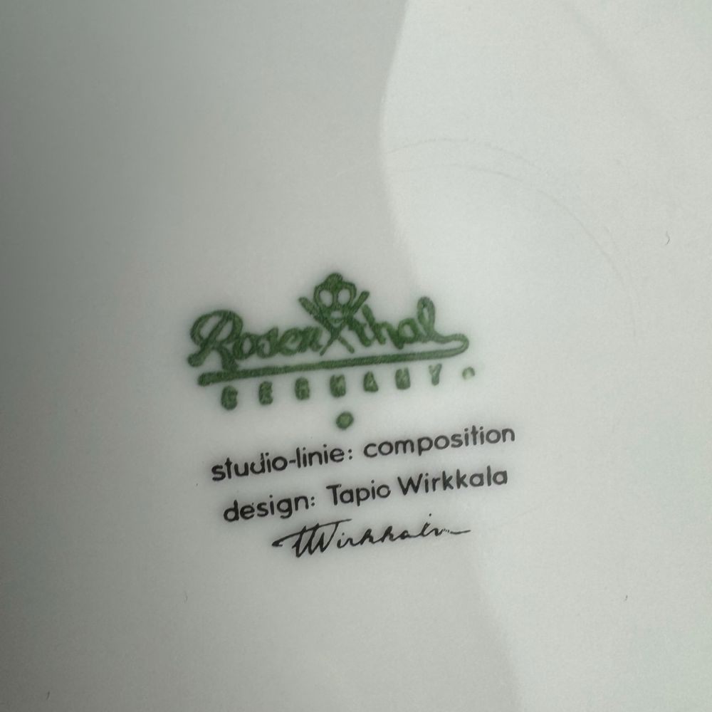 Serwis Rosenthal Composition Wirkkala złoty wzór dla 6 osób B5/051106