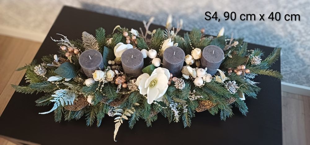 BLACK WEEKEND Dekoracje świąteczne, adwentowe, ze sztucznego igliwia