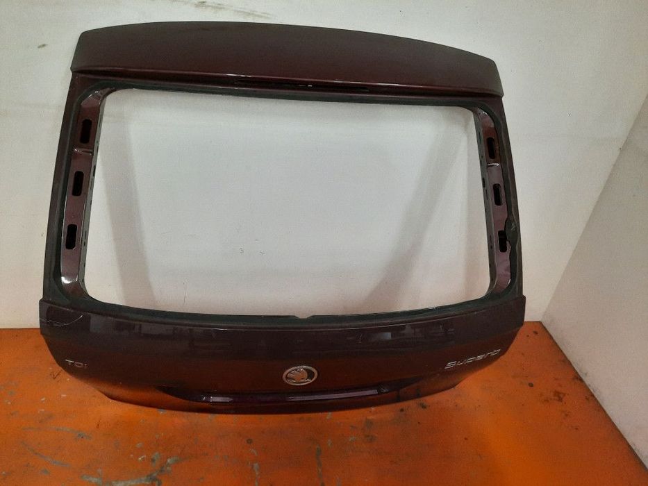 SKODA SUPERB II 08-15 KOMBI POKRYWA KLAPA BAGAŻNIKA TYŁ TYLNA 3T9