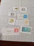 Conjunto de 8 de selos portugueses
