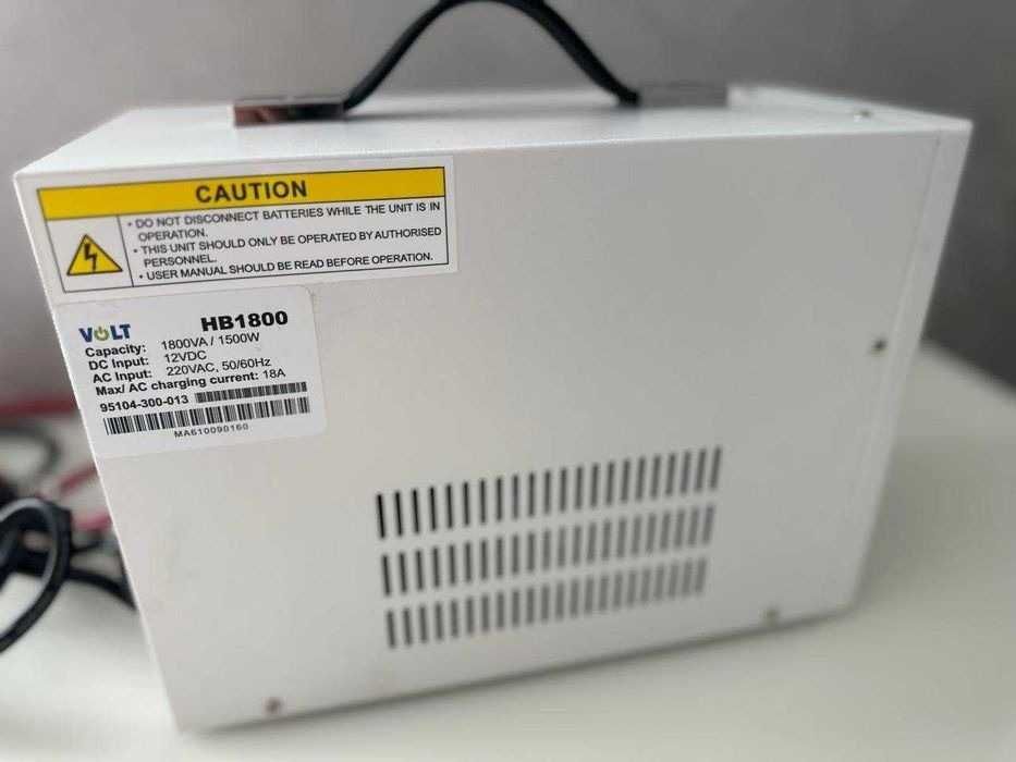 Безперебійник Volt HB 1800 (1,8 кВт 12V-220V) Чистий синус. ДБЖ Вольт