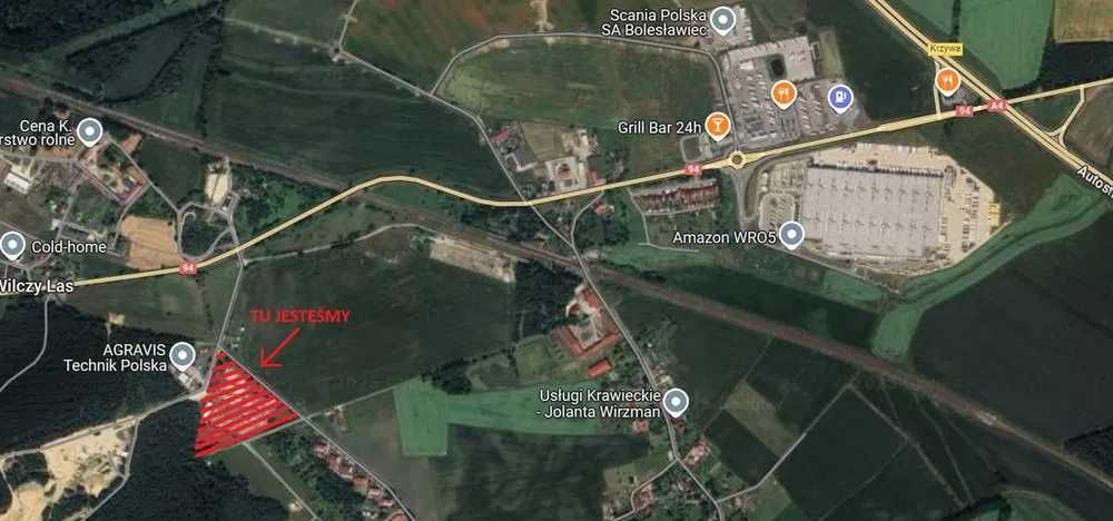 Parking TIR/BUS/Maszyny Rolnicze Okmiany