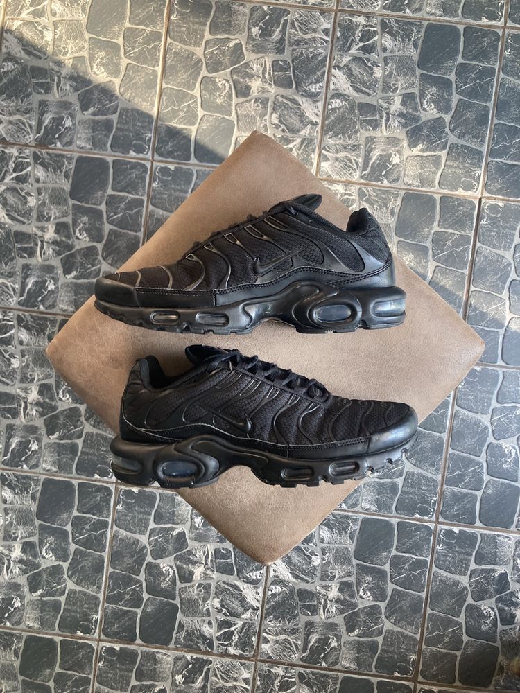 Кросівки Nike Air Max TN Plus Triple Black | Кроси Найк ТН ОРИГІНАЛ