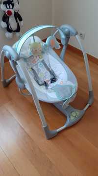 Espreguiçadeira cadeira de baloiço chicco para bebé