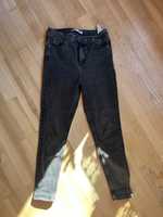 ZARA spodnie chinosy czarny jeans rozmiar 40 szybka wysyłka InPost!