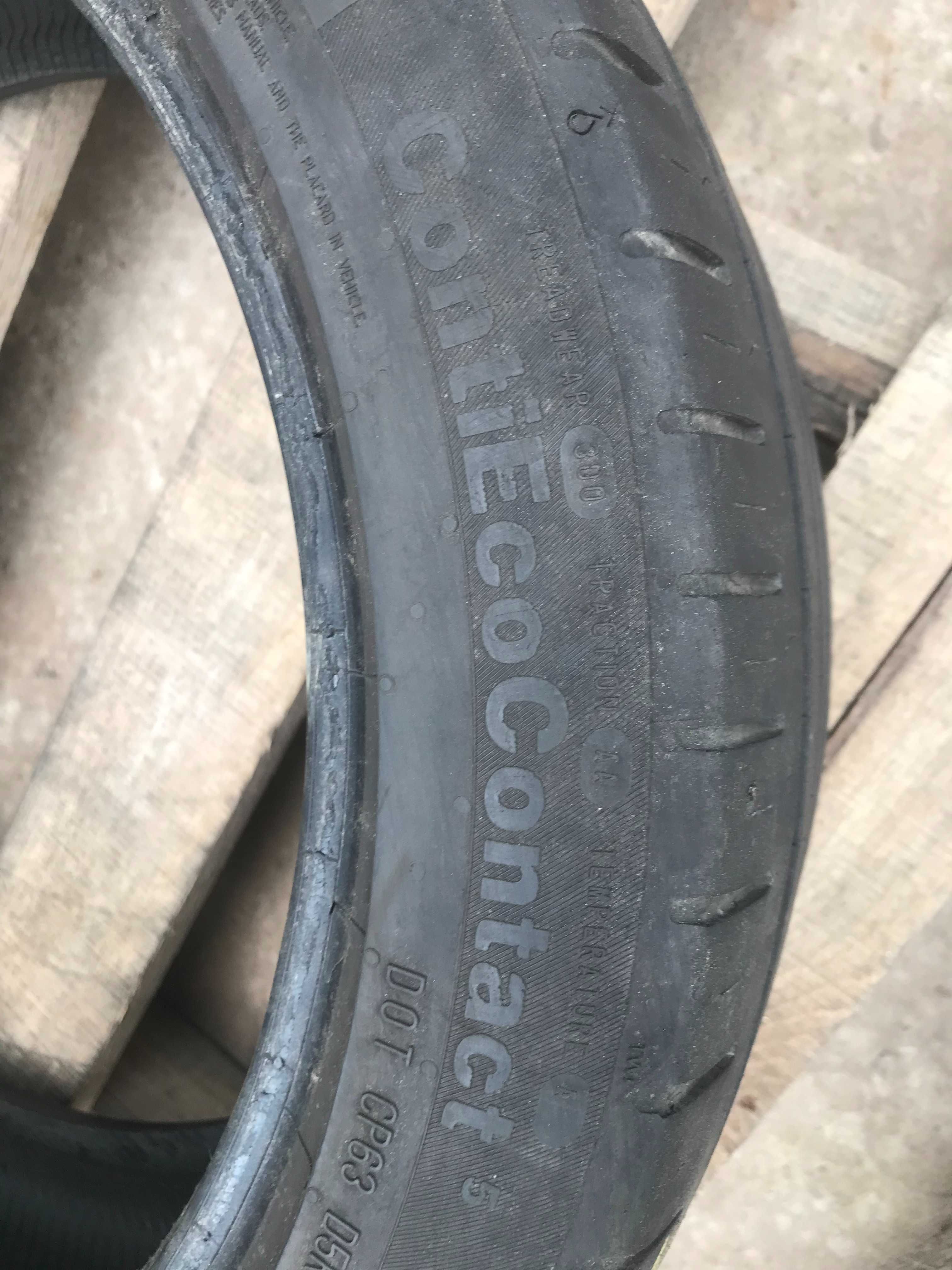 Шини Continental Eco 5 215/45R17 Пара Літо Б/у Склад Оригінал