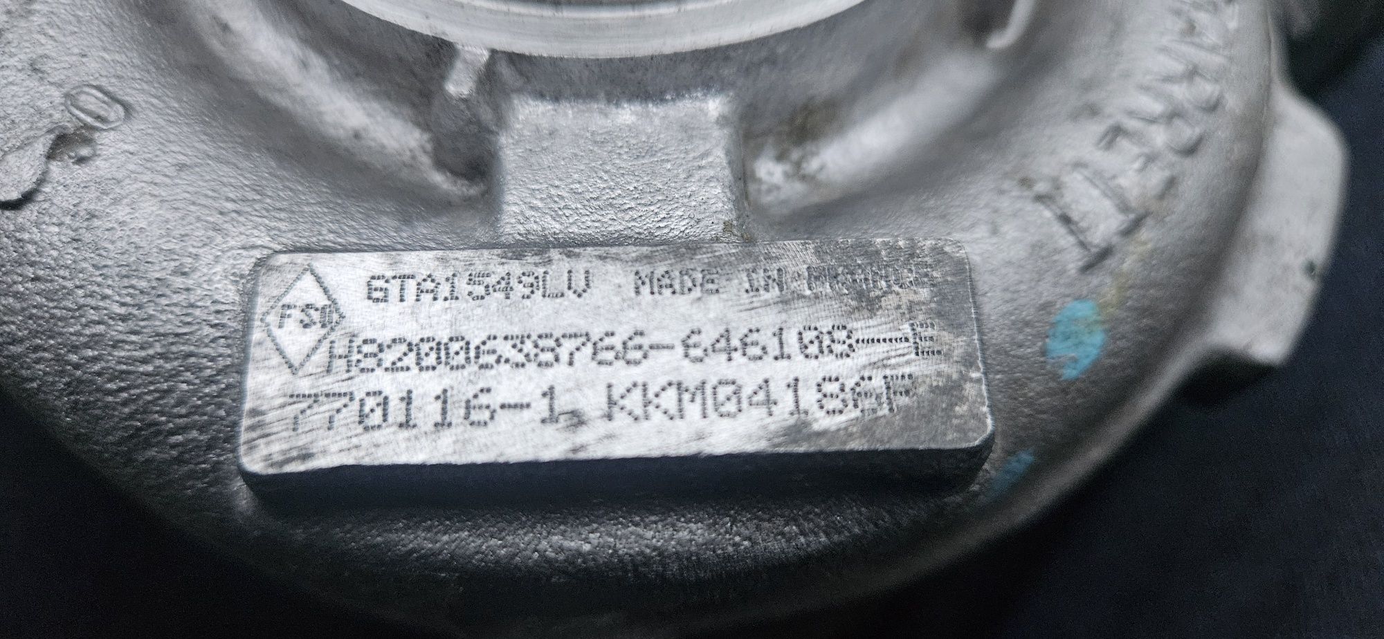 Turbosprezarka renault 2.0 dci 150km laguna III koleś espace