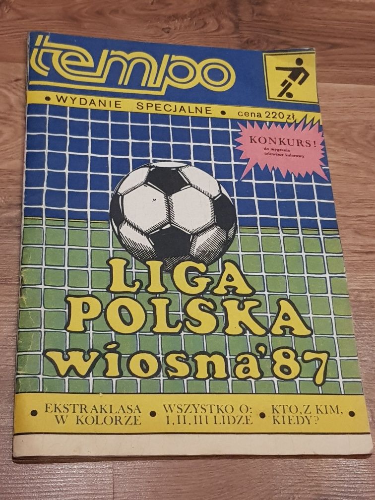 TEMPO Liga Polska wiosna 87 wydanie specjalne