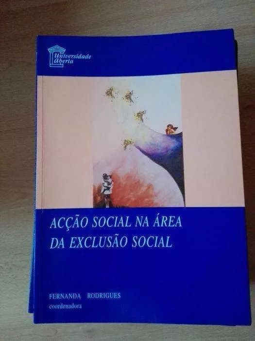 Livro Acção Social na Área da Exclusão Social de Fernanda Rodrigues