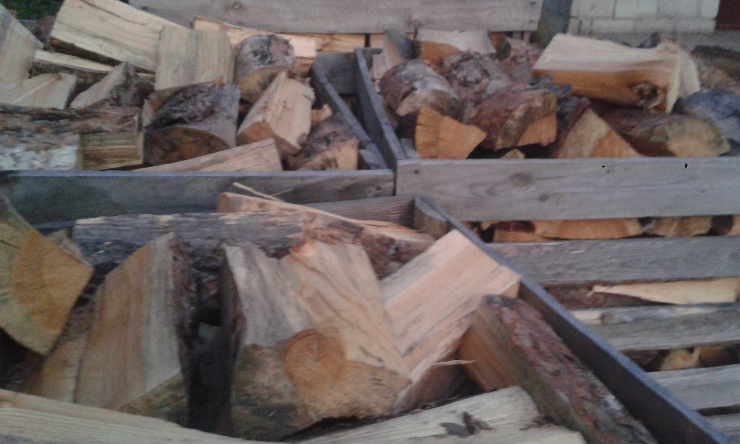drewno opałowe sosnowe i dębowe
