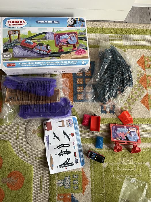 FISHER-Price Tomek i Przyjaciele Zestaw Tomek w kopalni kryształów