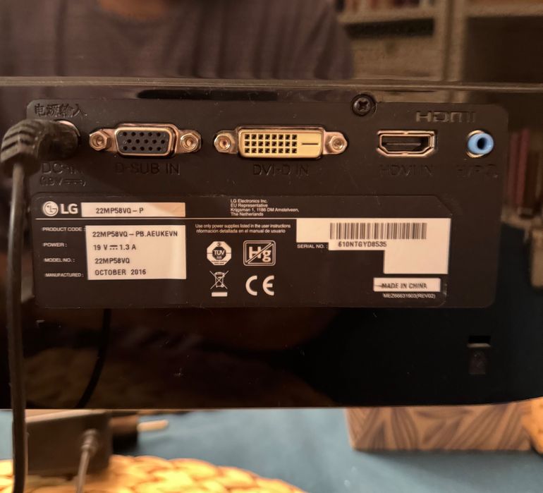 Monitor LG 21,5” IPS Full HD – sprawny, stan bardzo dobry