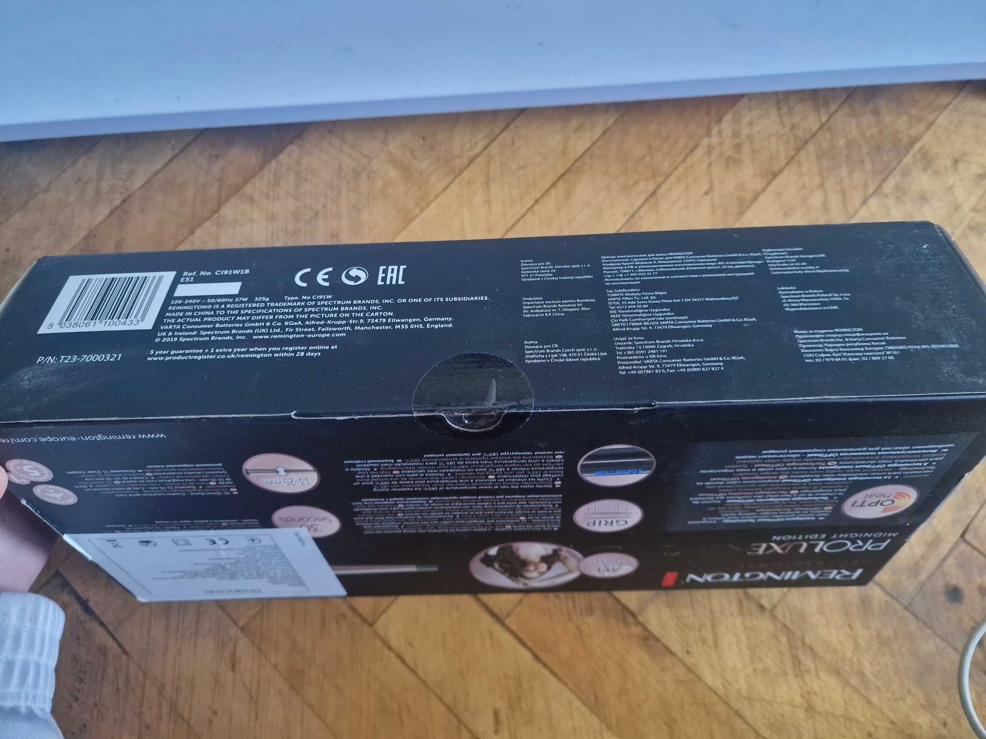 Плойка конусна Remington Proluxe Midnight Edition CI91W1B