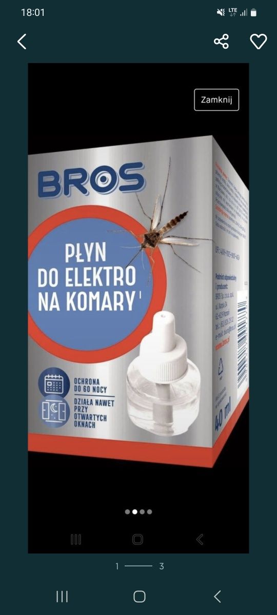 Bross płyn na owady