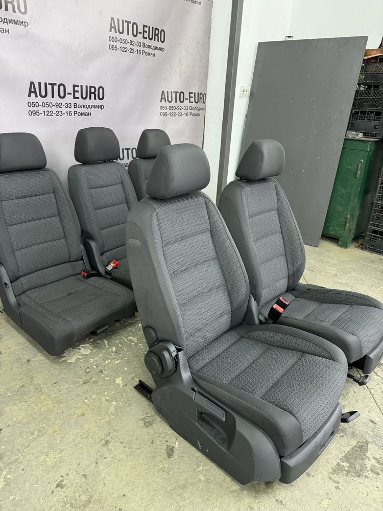 Сидіння сидения VW TOURAN салон vw тауран
