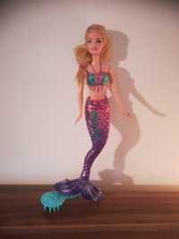 Barbie Syrenka z brokatowym ogonem