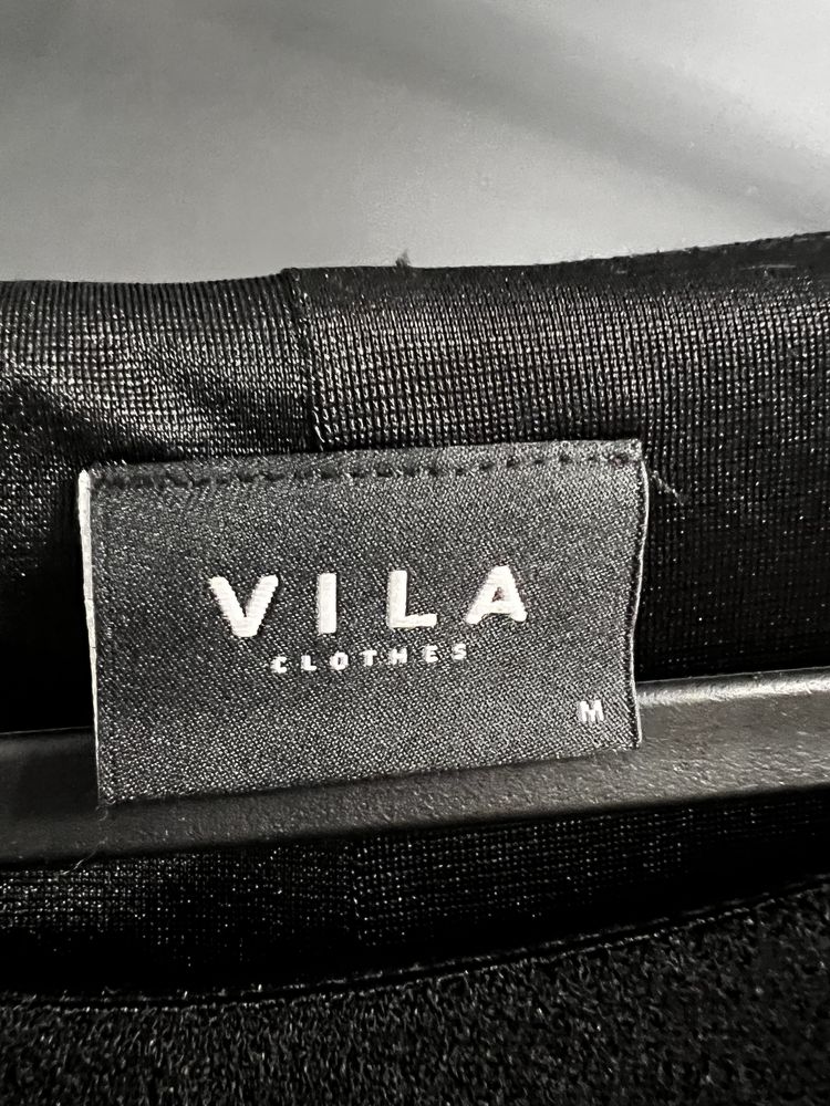 Mała czarna sukienka Vila elegancka M 38