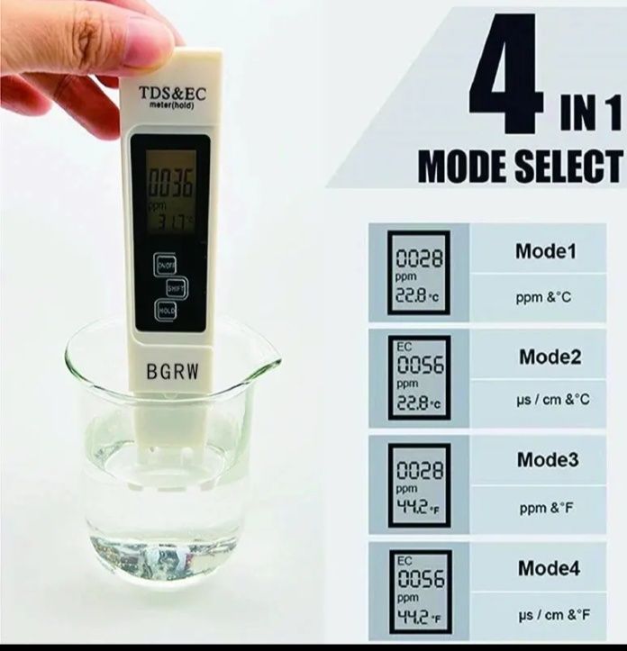 Электронный тестер качества воды
