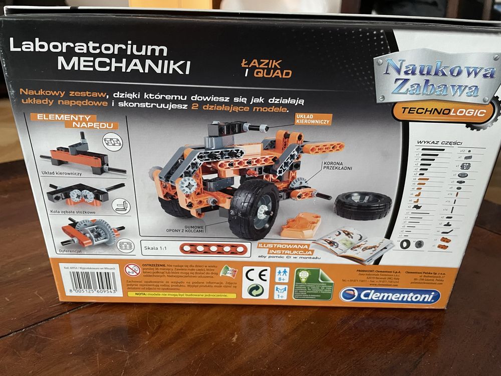 Laboratorium mechaniki: Łazik i Quad (60954)