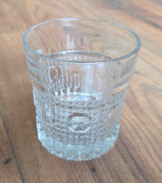 Oryginalne Kryształowe Szklanki Do Whisky PRL 4 sztuki