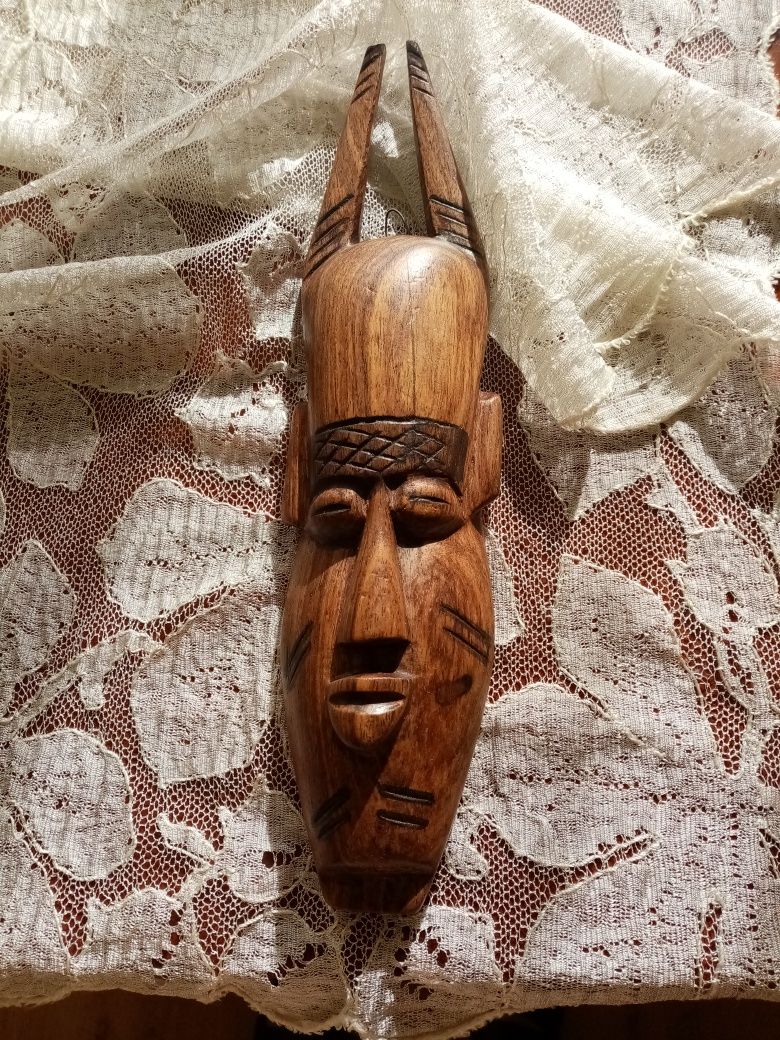 Maska drewniana afrykańska