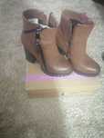 Botas  cor camel
