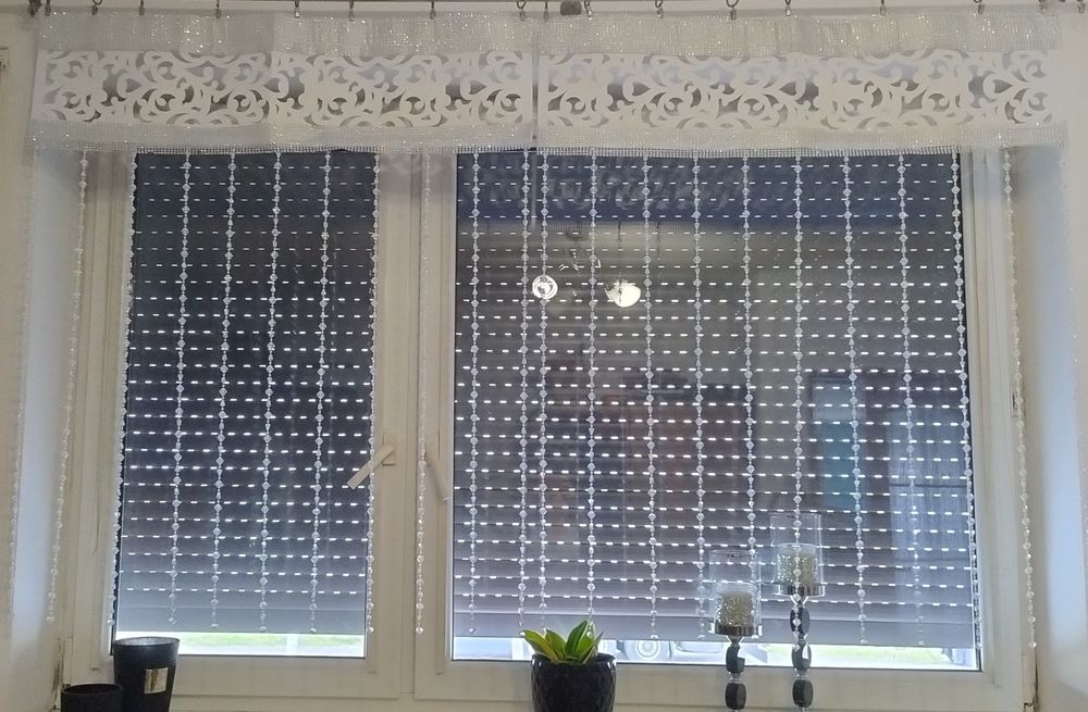 Panel z koralikami piekny