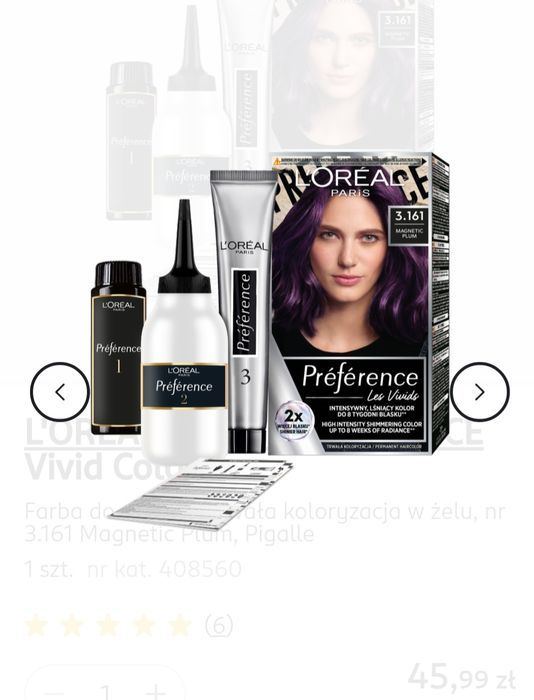 LOREAL PREFERANCE vivid colour 3.161