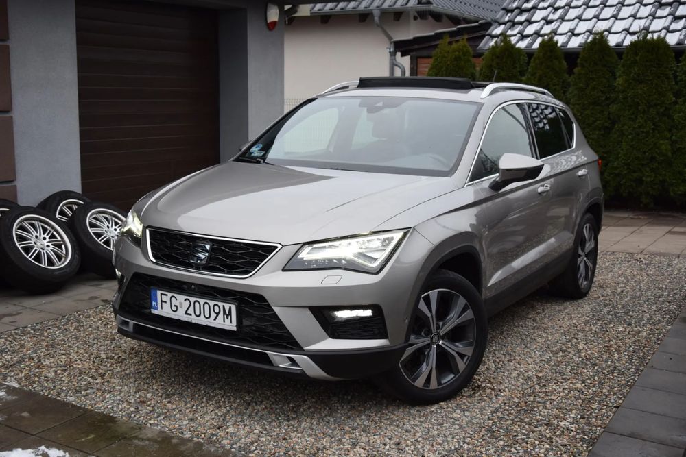 Seat Ateca SALON POLSKA 4Drive 4x4 Xcellence DSG Serwis ASO Bezwypadkowa el. hak