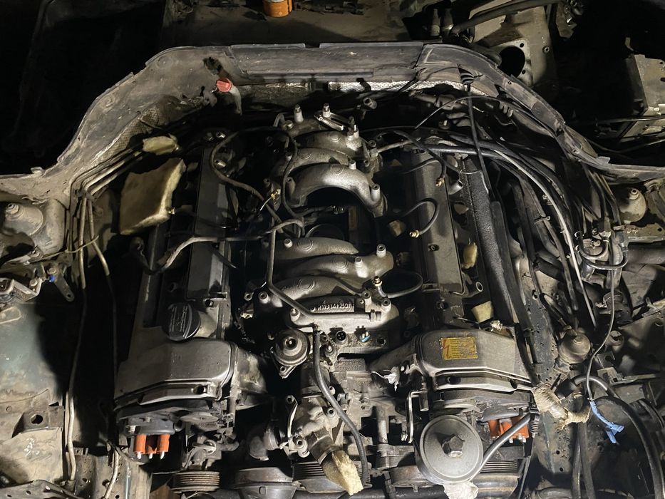 Mersedes w140 4.2 бензин м119 розборка