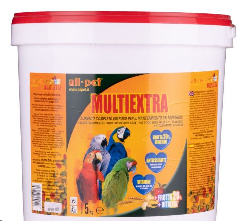 Granulat dla dużych papug 5 kg multiextra allpet