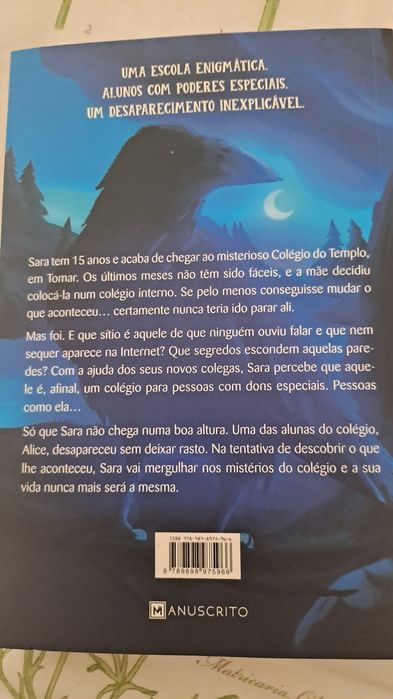 Colégio do Templo - O Corvo 
N.º 1
de Nuno Bernardo