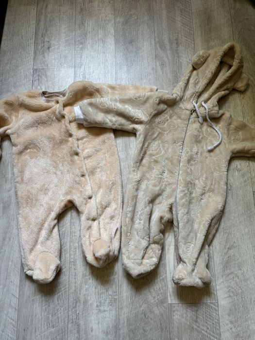 Набір дитячих махрових комбінезонів