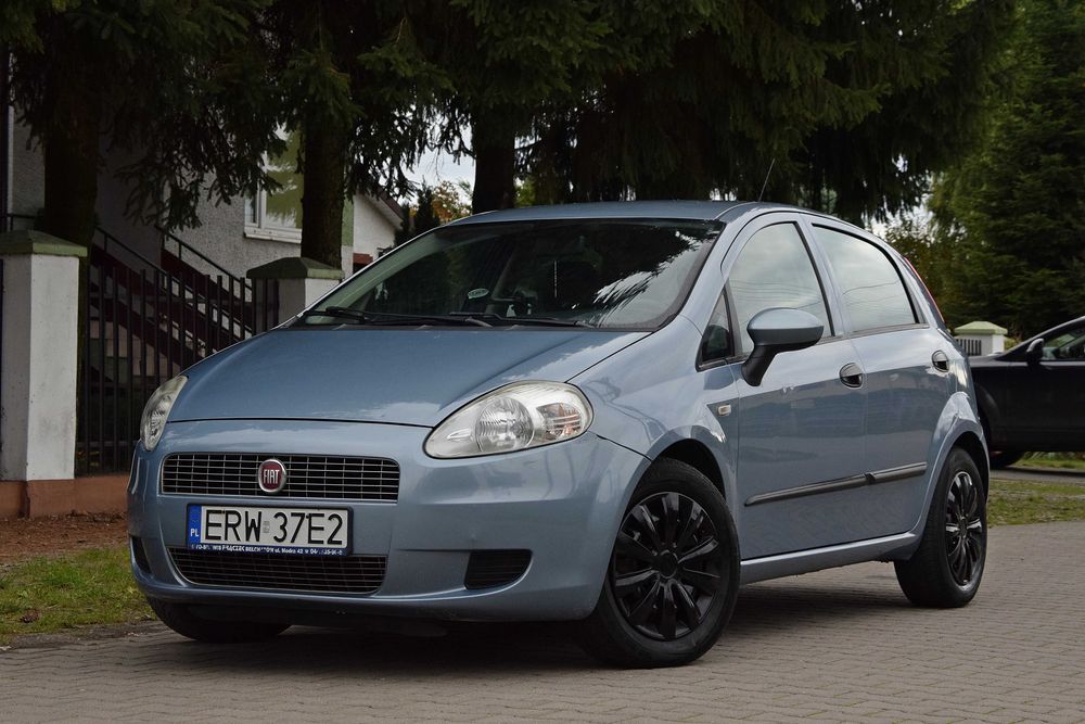FIAT PUNTO 1.2 65KM Benzyna+LPG Klimatyzacja City Elektryka 2009 ROK!