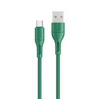 Kabel Usams U68 Microusb 2A Fast Charge 1M Zielony/Green