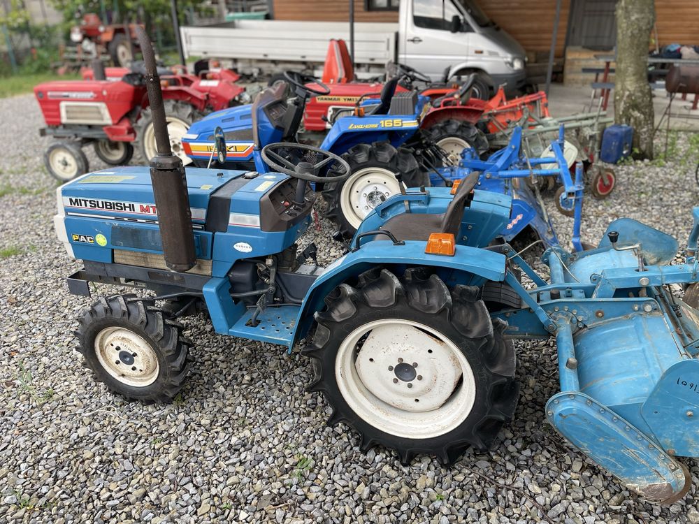 Японський мінітрактор Mitsubishi MT1601d 4х4 Фреза Трактор Міцубісі 16