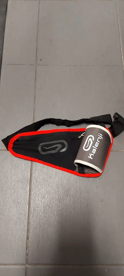 Bolsa de corrida cintura com oferta garrafa.