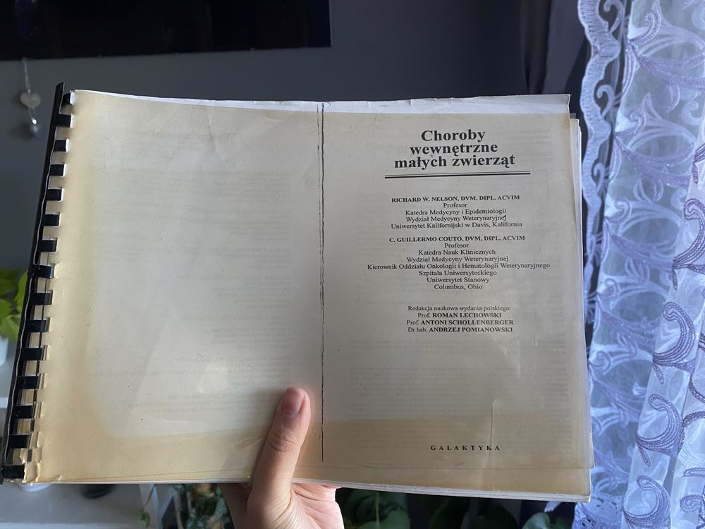 Choroby wewnętrzne małych zwierząt