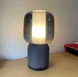 Ikea symfonisk sonos  lampa głośnik wifi airplay czarna jak nowa