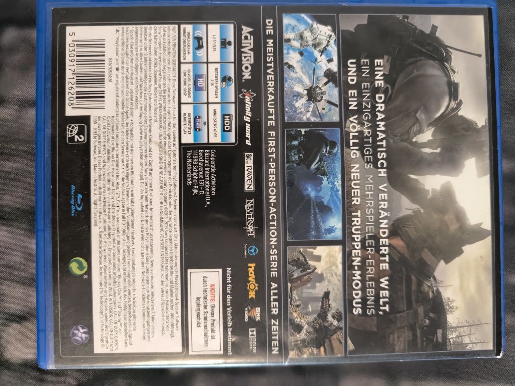 Ps4 Call Of Duty Ghosts