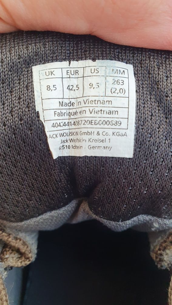 Buty Jack Wolfskin Trekkingi Vojo 3 Texapore Low M EU 42,5