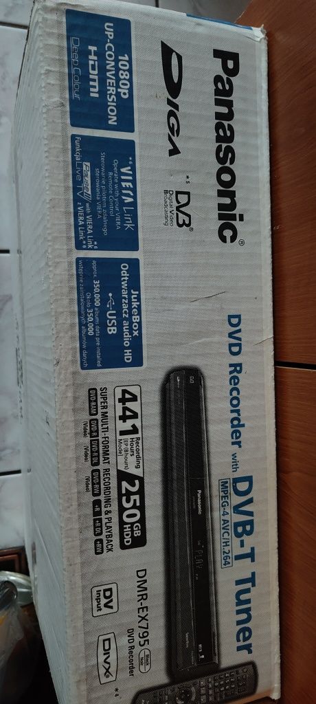 Nagrywarka Panasonic DMR-795EX 250GB