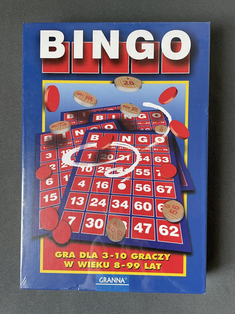 Bingo Granna Kalambury 2 gry nowe w folii