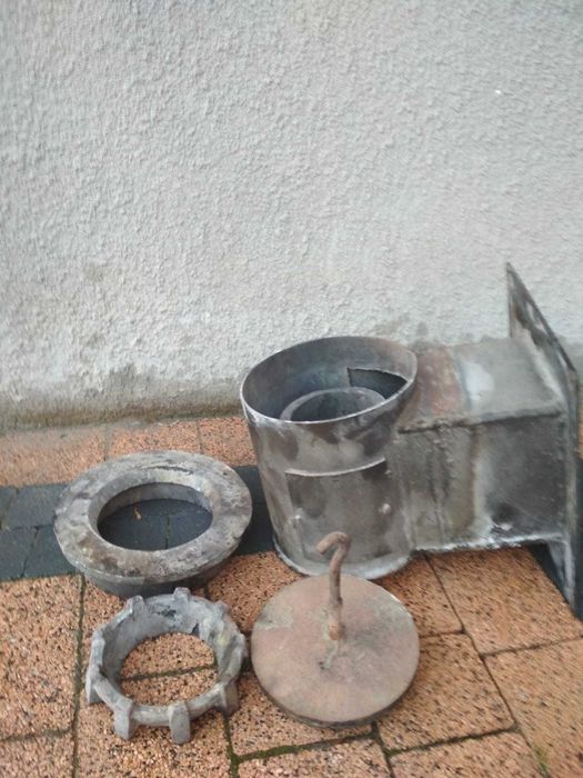 KOLANO DO KOTŁA z paleniskiem części do pieca Żywiec 24KW