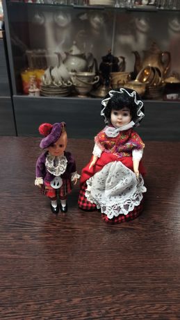 Винтажные куклы в Шотландских костюмах (тв. пластик). Великобритания.