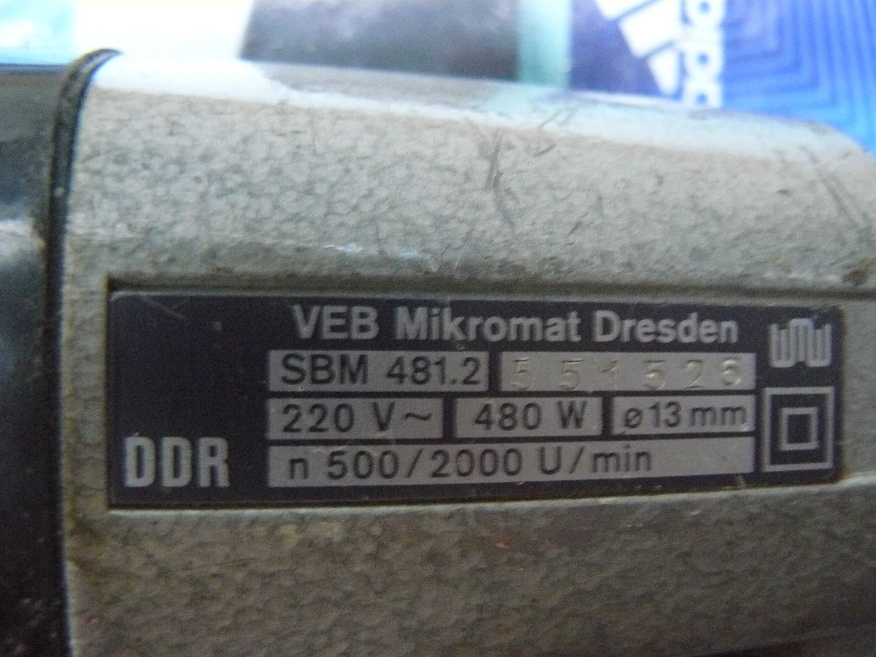 Wiertarka z byłego DDR 480 wat udar Smalcalda 500/2000obr