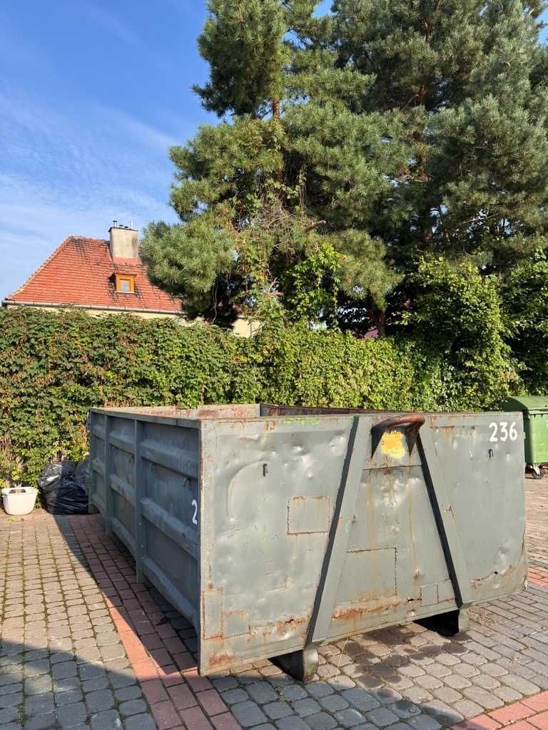 Kontener hakowy 7m - pomorskie, Kwidzyn GRUZ, ODPADY
